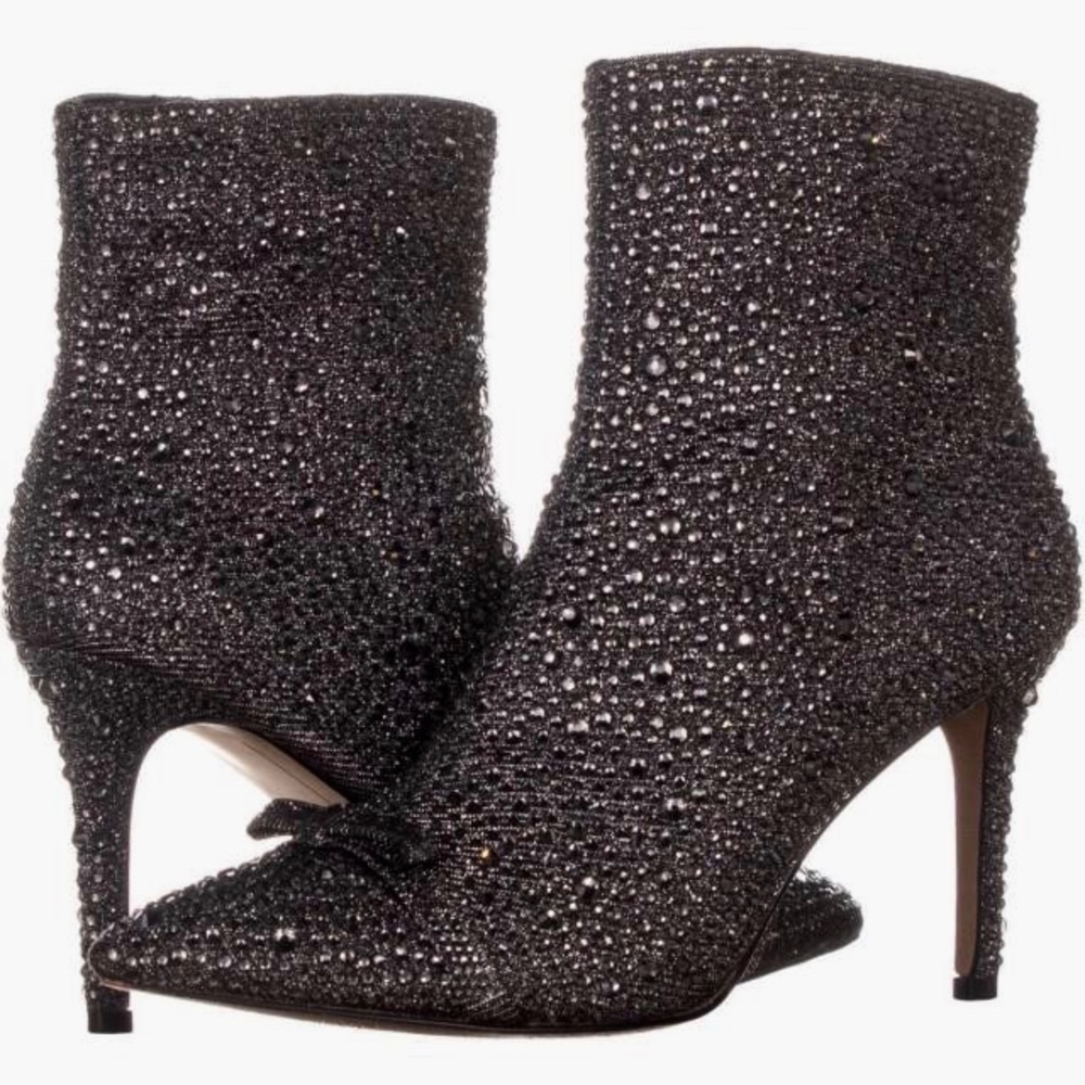 I.N.C. Pointed-Toe Rhinestone Booties - Picture 2 of 6